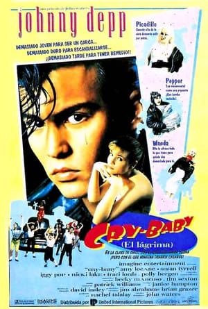 Poster Cry Baby (El lágrima) 1990