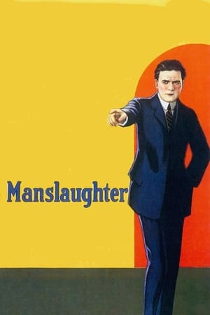 Poster Manslaughter 1922