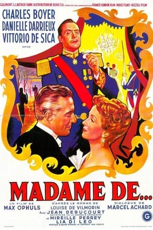 Poster Мадам де… 1953
