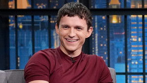 Late Night with Seth Meyers Season 12 :Episode 16  Tom Holland, David Remnick