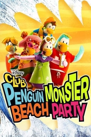 Poster Club Penguin Monster Beach Party 2015