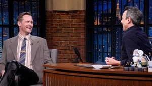 Late Night with Seth Meyers Season 13 :Episode 62  Alexander Skarsg&aring;rd, Paula Pell