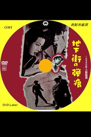 Poster 地下街の弾痕 1949