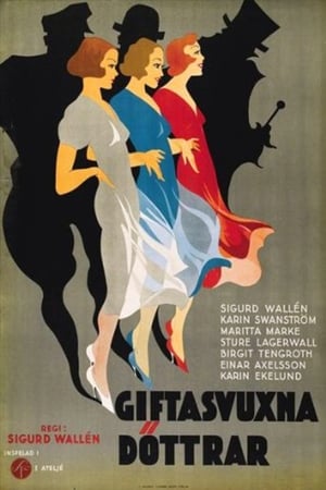 Poster Giftasvuxna döttrar 1933