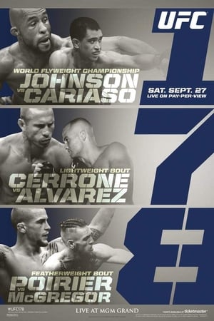 Poster UFC 178: Johnson vs. Cariaso 2014