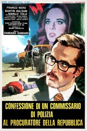 Poster Confessione di un commissario di polizia al procuratore della Repubblica 1971