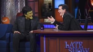 The Late Show with Stephen Colbert Season 1 :Episode 34  Charlie Rose, Stacy Schiff, Ghost