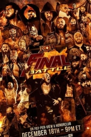 Poster ROH: Final Battle 2020