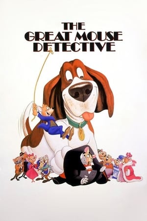 Poster Marele șoarece detectiv 1986