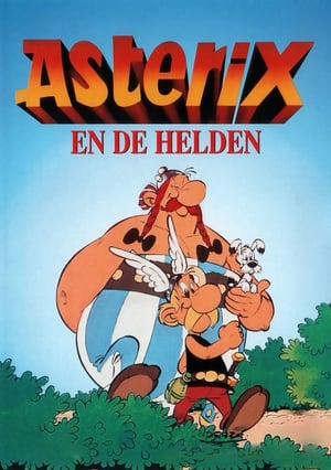 Poster Asterix en de Helden 1976