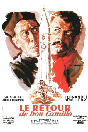 Poster Le Retour de Don Camillo 1953