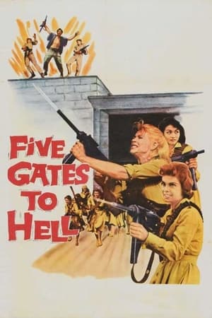 Poster Five Gates to Hell 1959