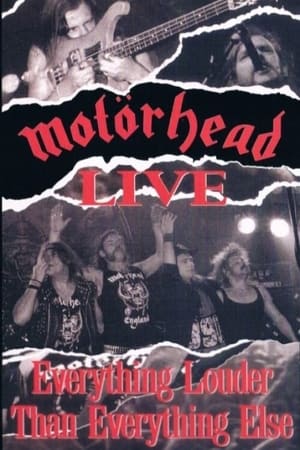 Poster Motörhead - Everything Louder Than Everything Else 1991