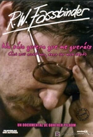 Poster Ich will nicht nur, daß ihr mich liebt – Der Filmemacher Rainer Werner Fassbinder 1992
