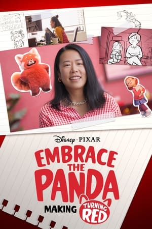 Poster Embrace the Panda: Making Turning Red 2022