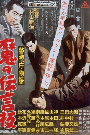 Télécharger 警視庁物語　魔の伝言板 ou regarder en streaming Torrent magnet 