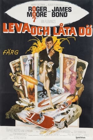 Poster Leva och låta dö 1973