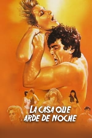 Poster La casa que arde de noche 1985