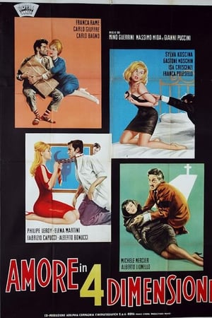Poster Amore in quattro dimensioni 1964
