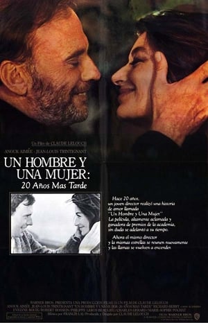Poster Un hombre y una mujer: 20 años después 1986
