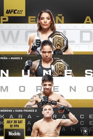 Poster UFC 277: Peña vs. Nunes 2 2022