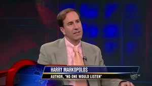 The Daily Show Season 15 :Episode 33  Harry Markopolos