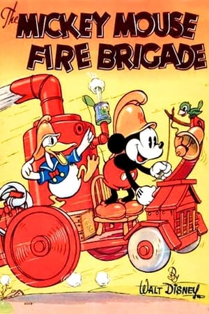 Poster Mickey's Fire Brigade 1935