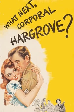 Poster What Next, Corporal Hargrove? 1945