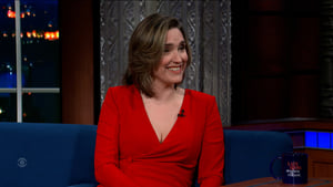 The Late Show with Stephen Colbert Season 7 :Episode 90  Margaret Brennan, Adam Scott