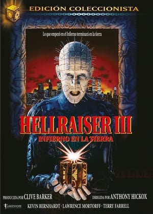 Poster Hellraiser III - Infierno en la Tierra 1992
