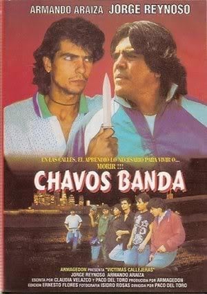 Poster Chavos banda (Víctimas callejeras) 1995