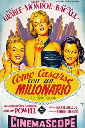Poster Cómo casarse con un millonario 1953