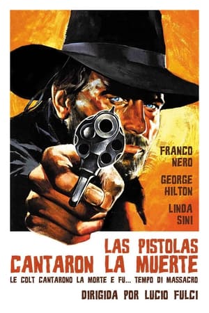 Poster Las pistolas cantaron la muerte 1966