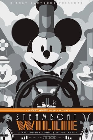 Poster Steamboat Willie 1928