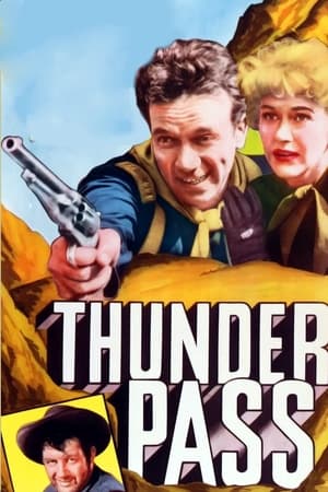 Poster Thunder Pass 1954