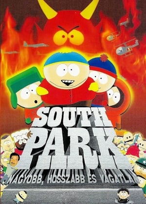 Poster South Park: Nagyobb, hosszabb és vágatlan 1999
