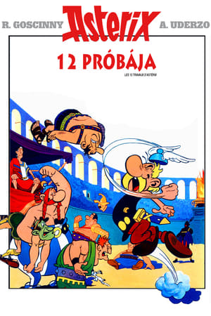 Poster Asterix 12 próbája 1976