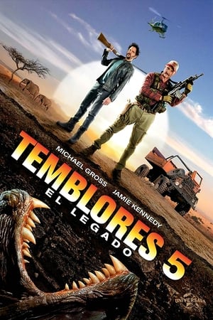 Poster Temblores 5: El legado 2015