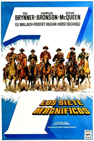 Poster Los siete magníficos 1960