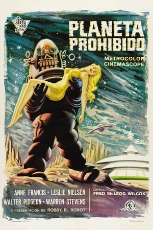 Poster Planeta prohibido 1956