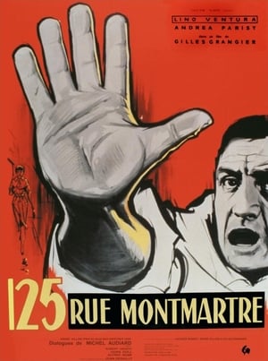 Poster 125, rue Montmartre 1959