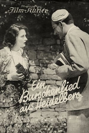 Poster Ein Burschenlied aus Heidelberg 1930