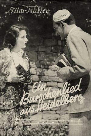 Poster A boy song from Heidelberg 1930