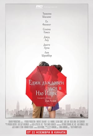 Poster Един дъждовен ден в Ню Йорк 2019