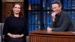 Late Night with Seth Meyers Season 13 :Episode 16  Maya Rudolph, Adam Pally