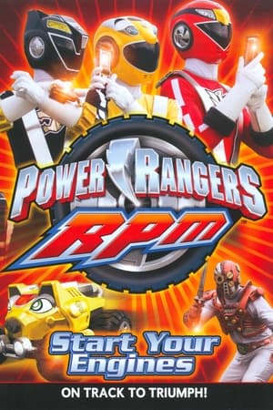 Poster Power Rangers RPM: Start Your Engines 2009