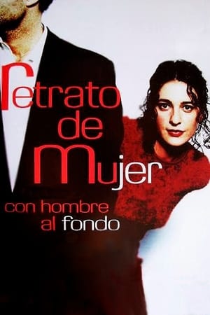 Retrato de mujer con hombre al fondo 1997