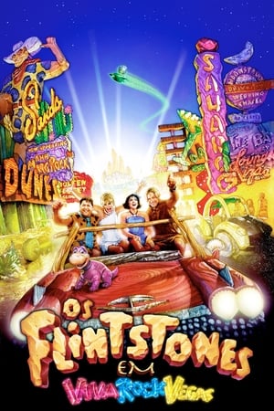 Poster Os Flintstones em Viva Rock Vegas 2000
