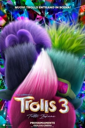 Poster Trolls 3 - Tutti insieme 2023