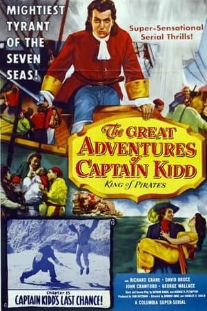 Poster The Great Adventures of Captain Kidd 1953